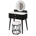 013 - Halo Dressing Table with Touch Screen LED Mirror