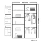 Diamond Prestige Sliding Door Wardrobe