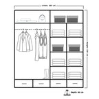 Diamond Prestige Sliding Door Wardrobe