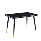Daisey  Luxury Marble Dinning Table Set with 4 Chairs