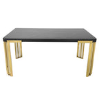 Morocon Marble Dinning Table Set with 4 Chairs