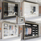 Milan Sliding Door Wardrobe