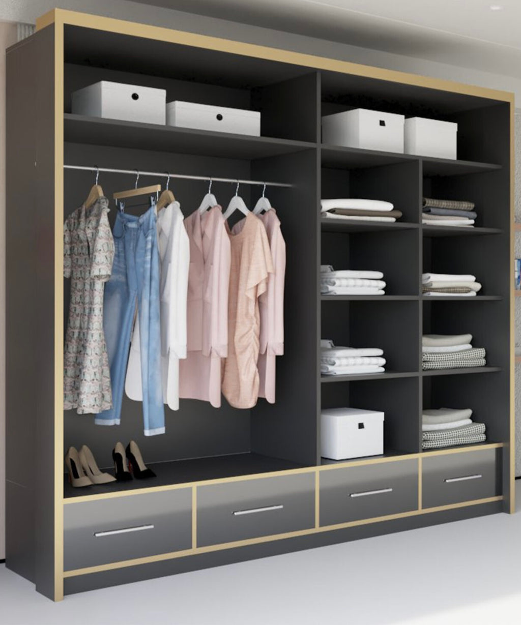 Milan Sliding Door Wardrobe
