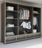 Milan Sliding Door Wardrobe