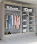 Milan Sliding Door Wardrobe