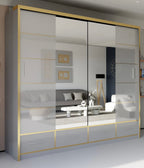 Milan Sliding Door Wardrobe