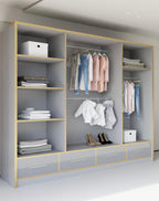 Milan Sliding Door Wardrobe