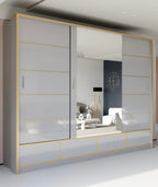 Milan Sliding Door Wardrobe