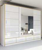 Milan Sliding Door Wardrobe
