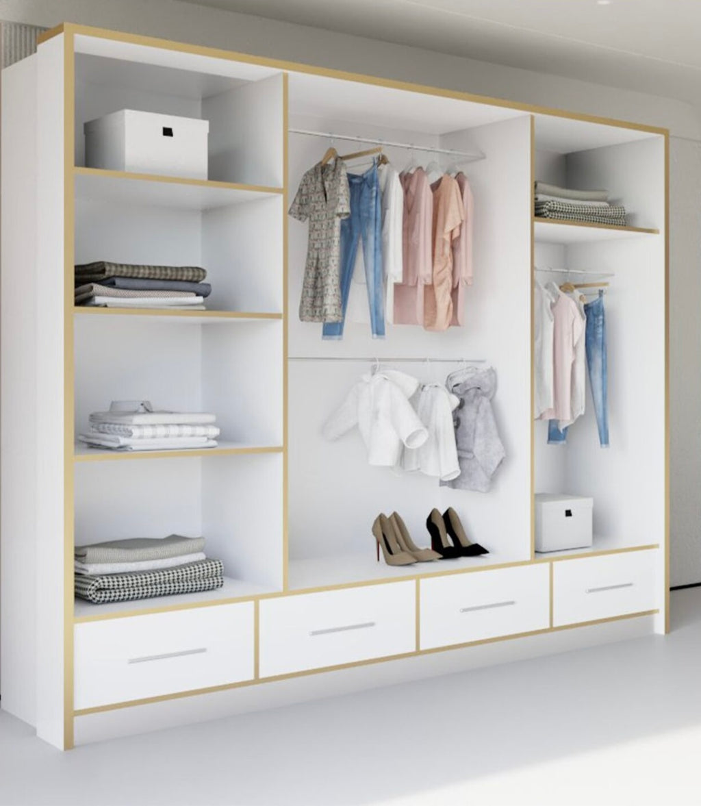 Milan Sliding Door Wardrobe