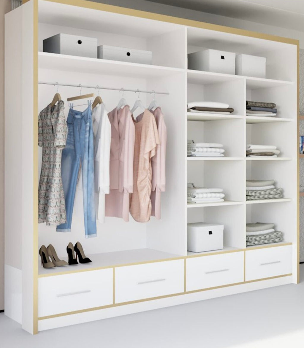 Milan Sliding Door Wardrobe