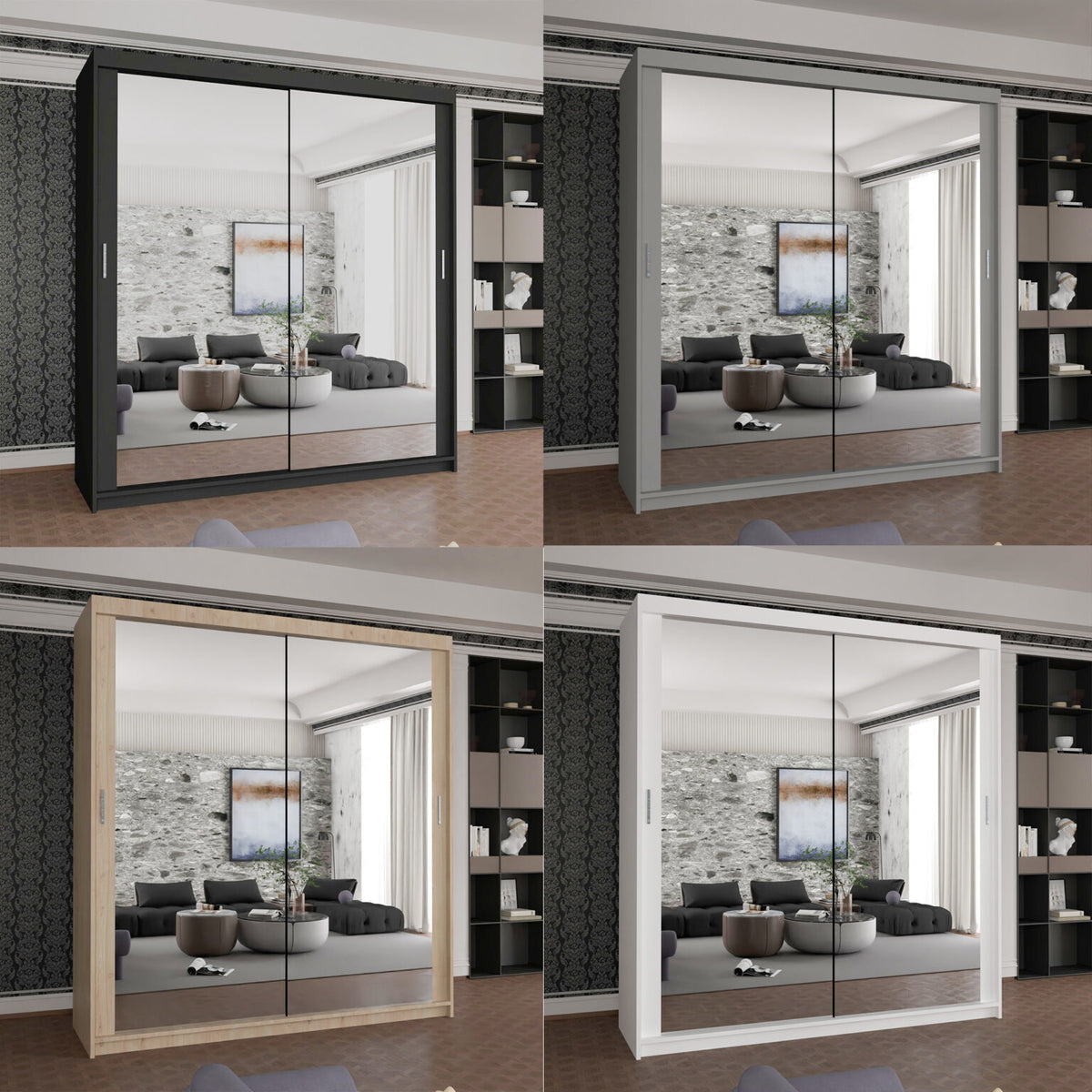 Diamond Prestige Sliding Door Wardrobe