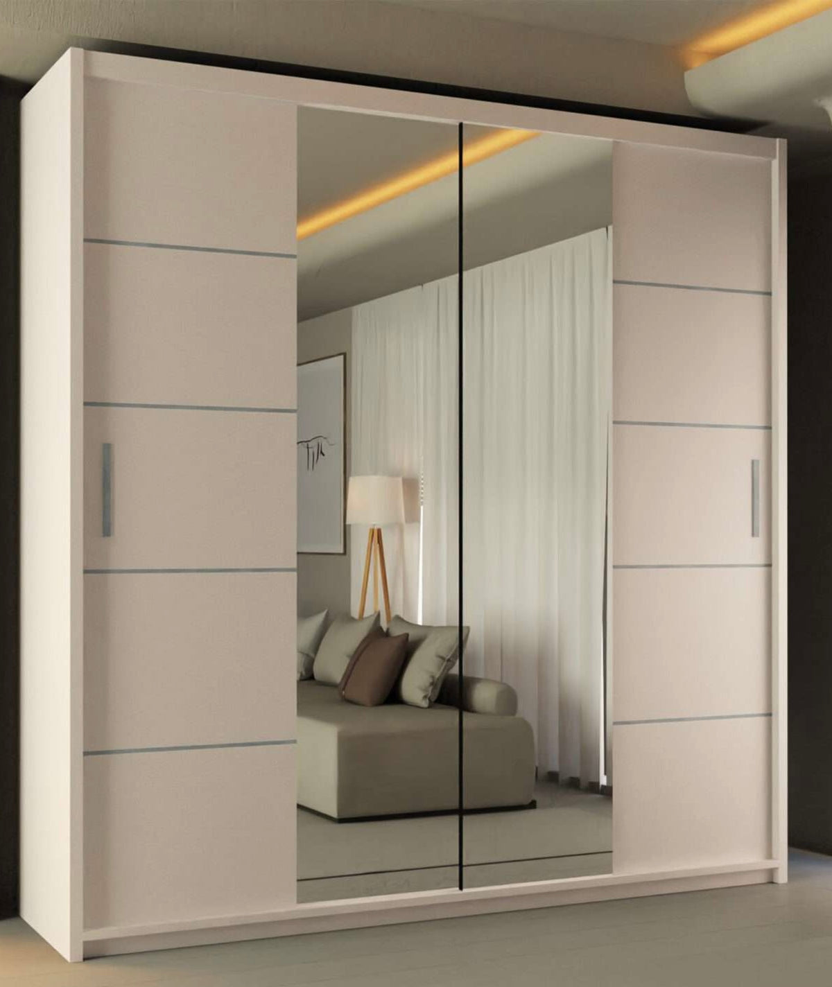 Lisbon Harmony Sliding Door Wardrobe (0042)