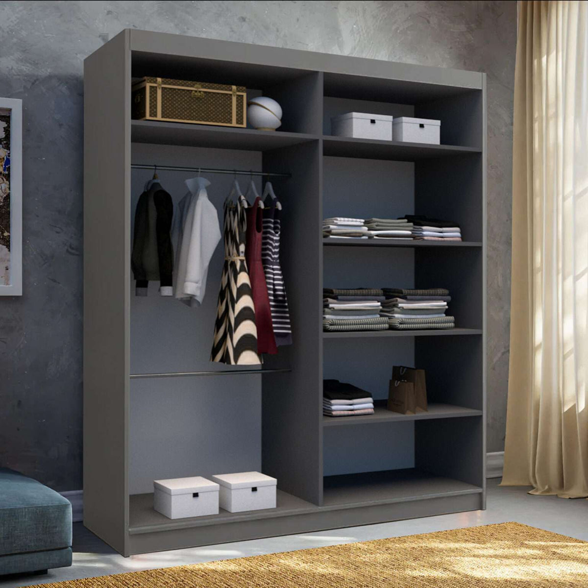 Infinity Classic Sliding Door Wardrobe