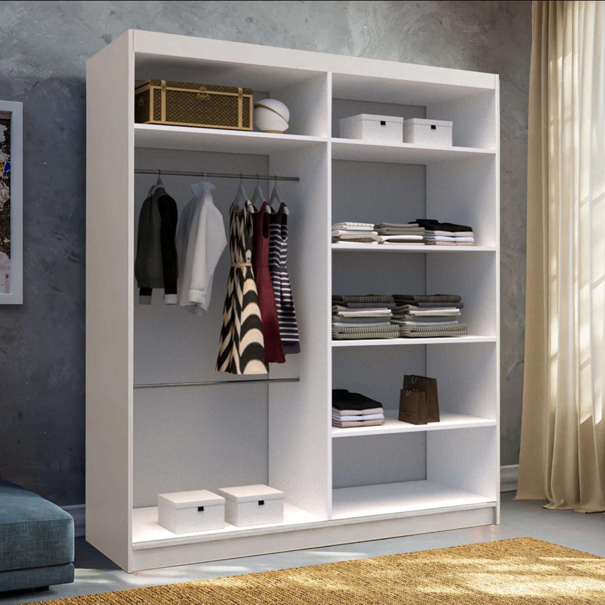 Infinity Classic Sliding Door Wardrobe