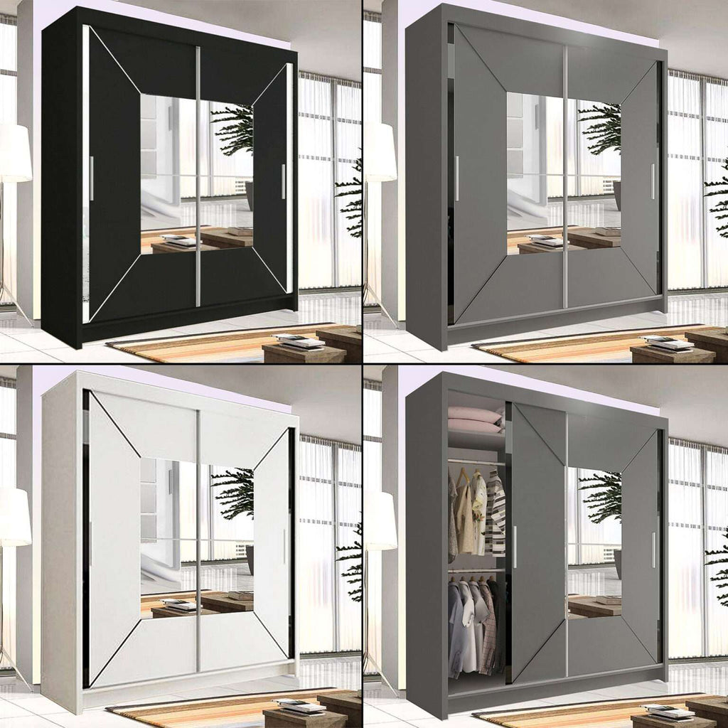 Nicole Luxe Sliding Door Wardrobe
