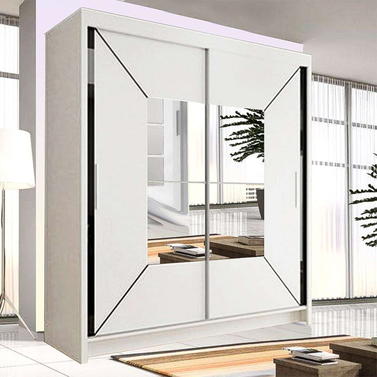 Nicole Luxe Sliding Door Wardrobe