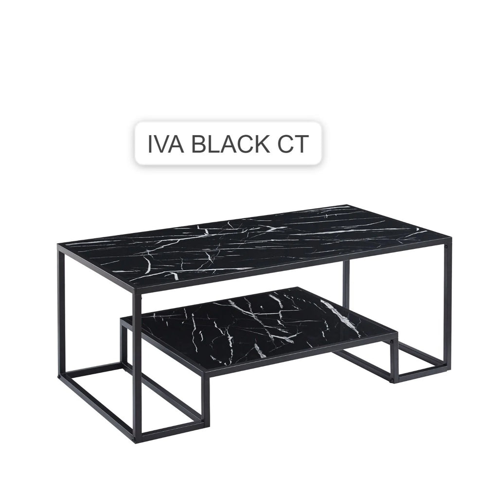 Amber Elite Coffee Table (TOP Marble Effect)