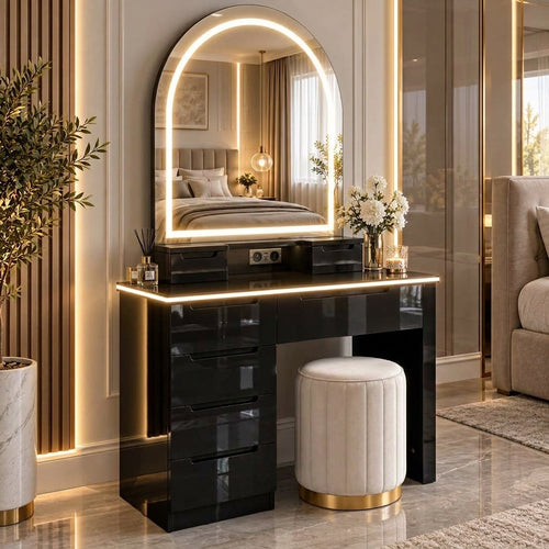 000 - Aurora Luxe Dressing Table