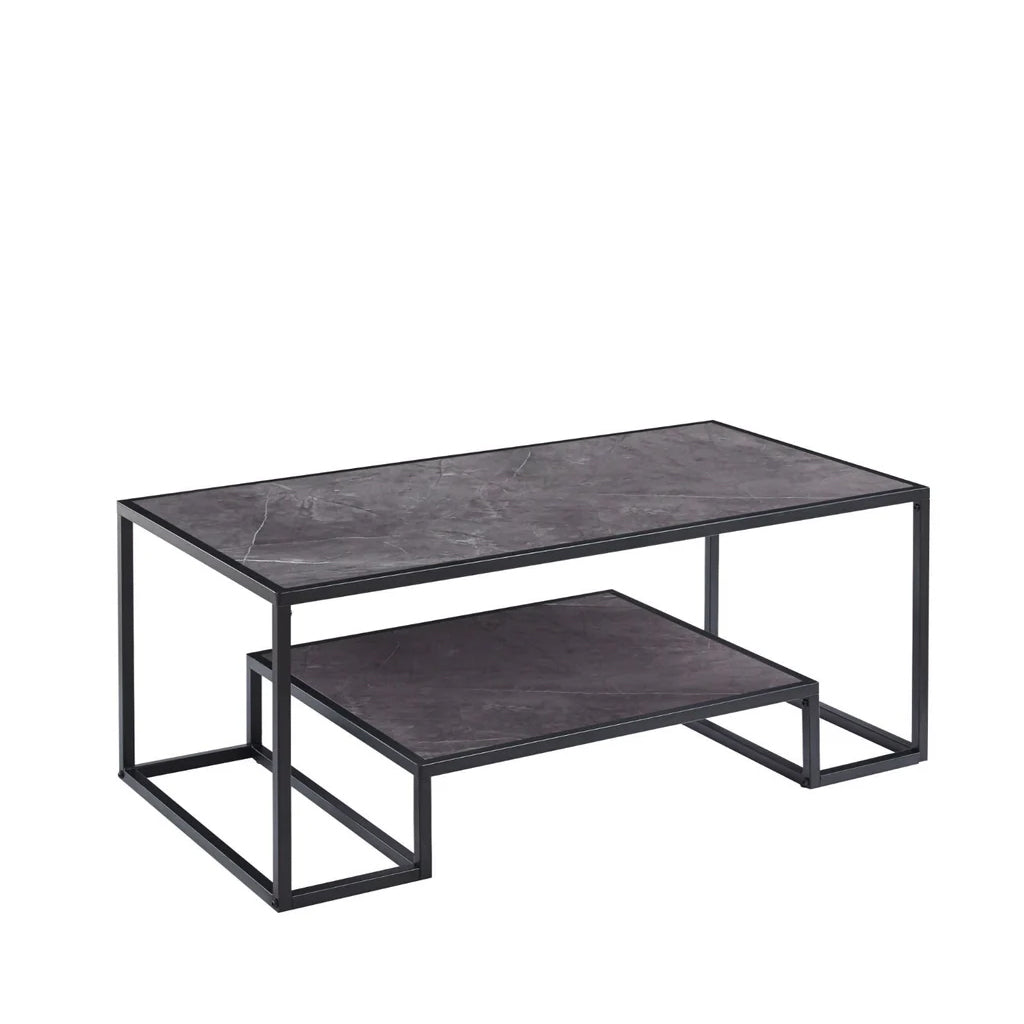Amber Elite Coffee Table (TOP Marble Effect)