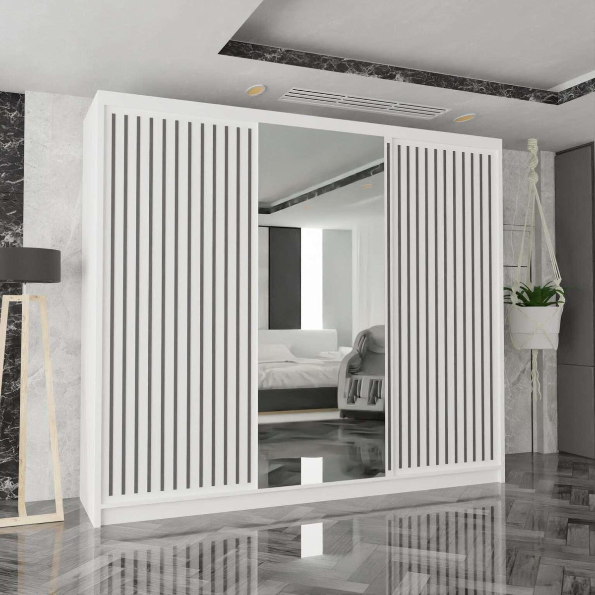 Royal Elegance Sliding Door Wardrobe (0047)