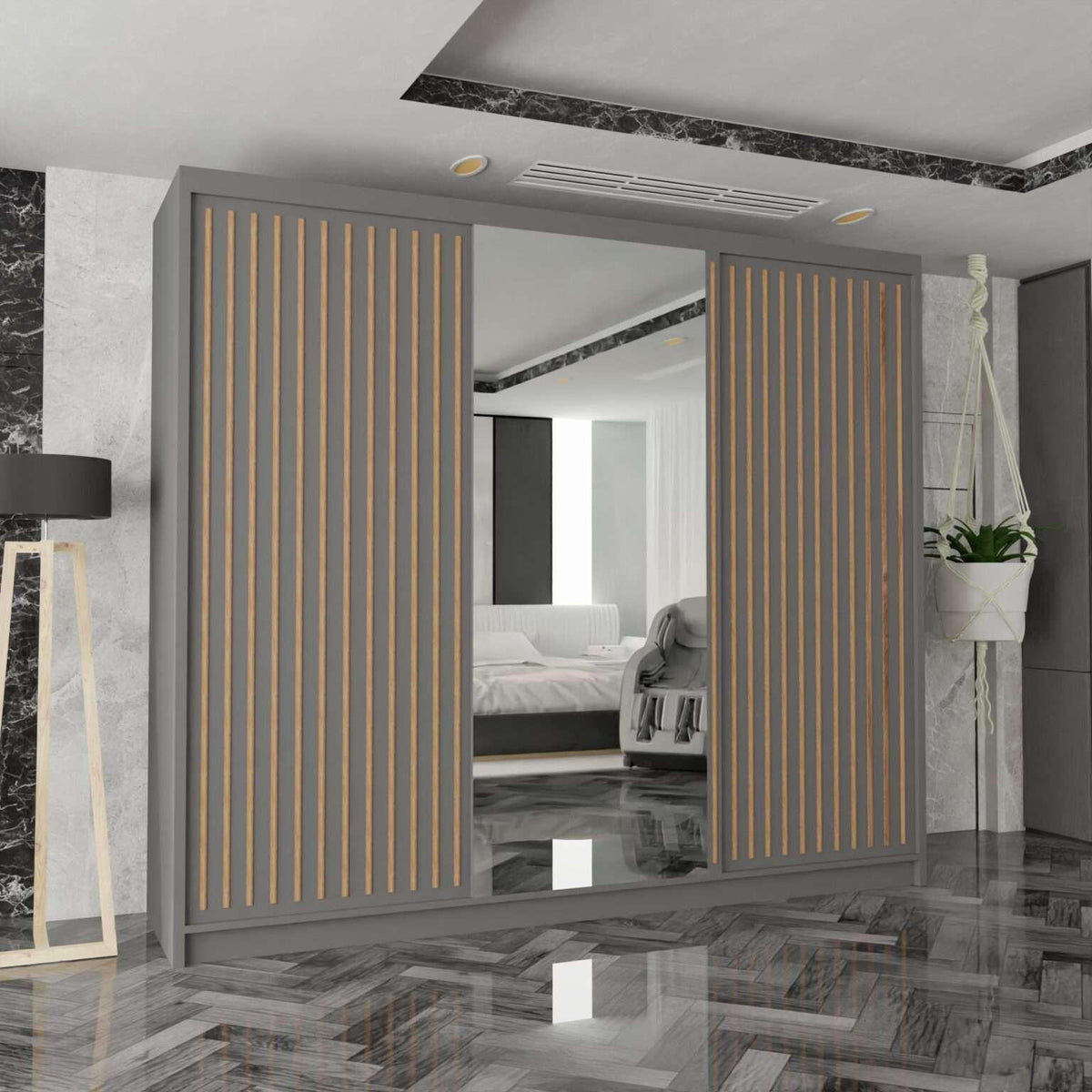 Royal Elegance Sliding Door Wardrobe (0047)